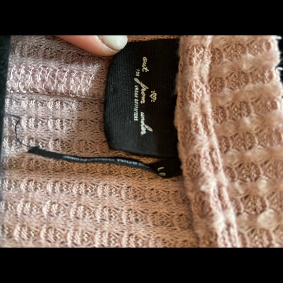 Urban Outfitters Thermal Button-Front Top - Picture 3 of 3